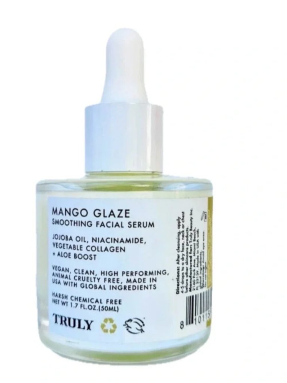 Truly “Mango Glaze” Smoothing Facial Serum 1.7oz-NWOB